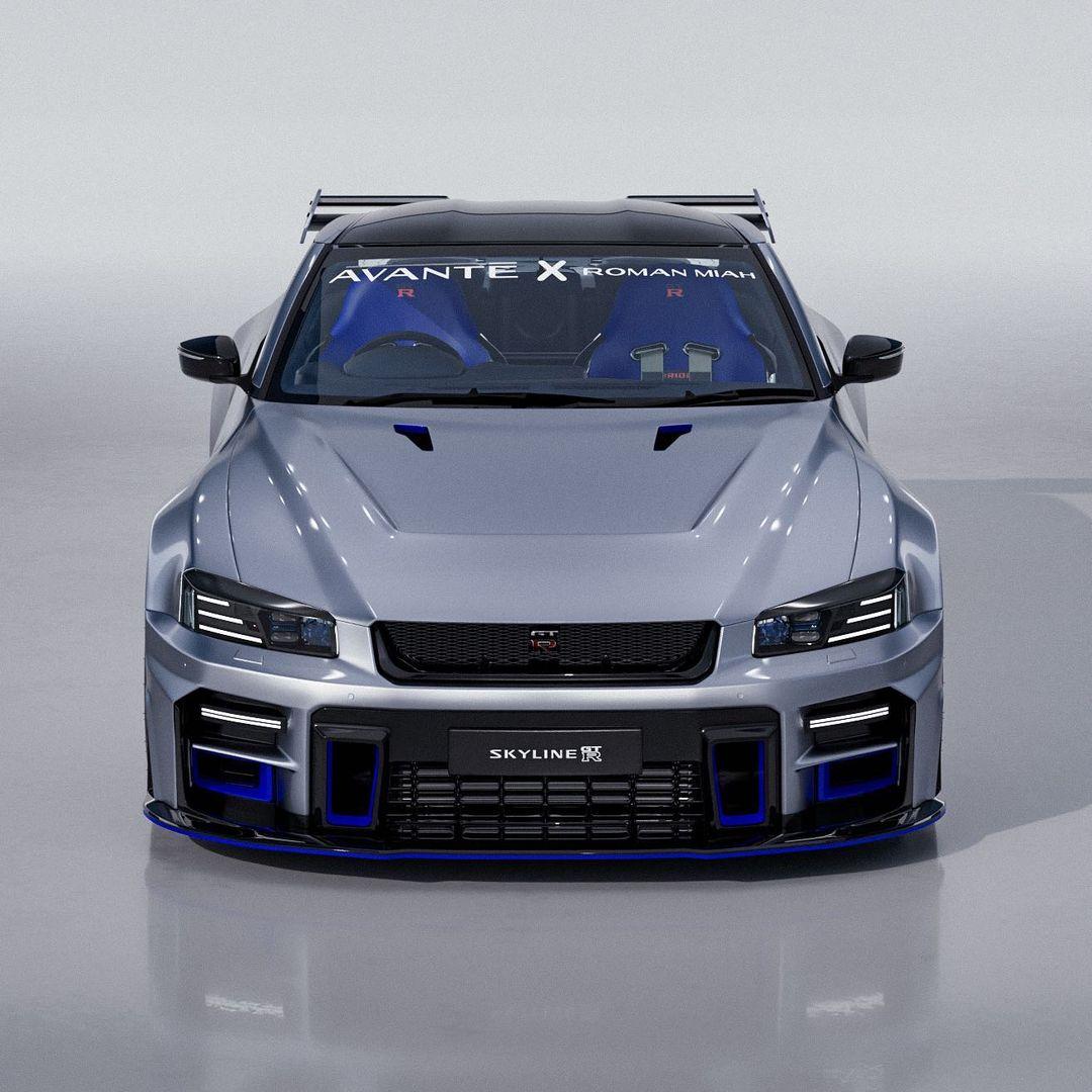 R36 Skyline about to debut Le Mans hybrid V6 engine from Vision concept. -  9GAG