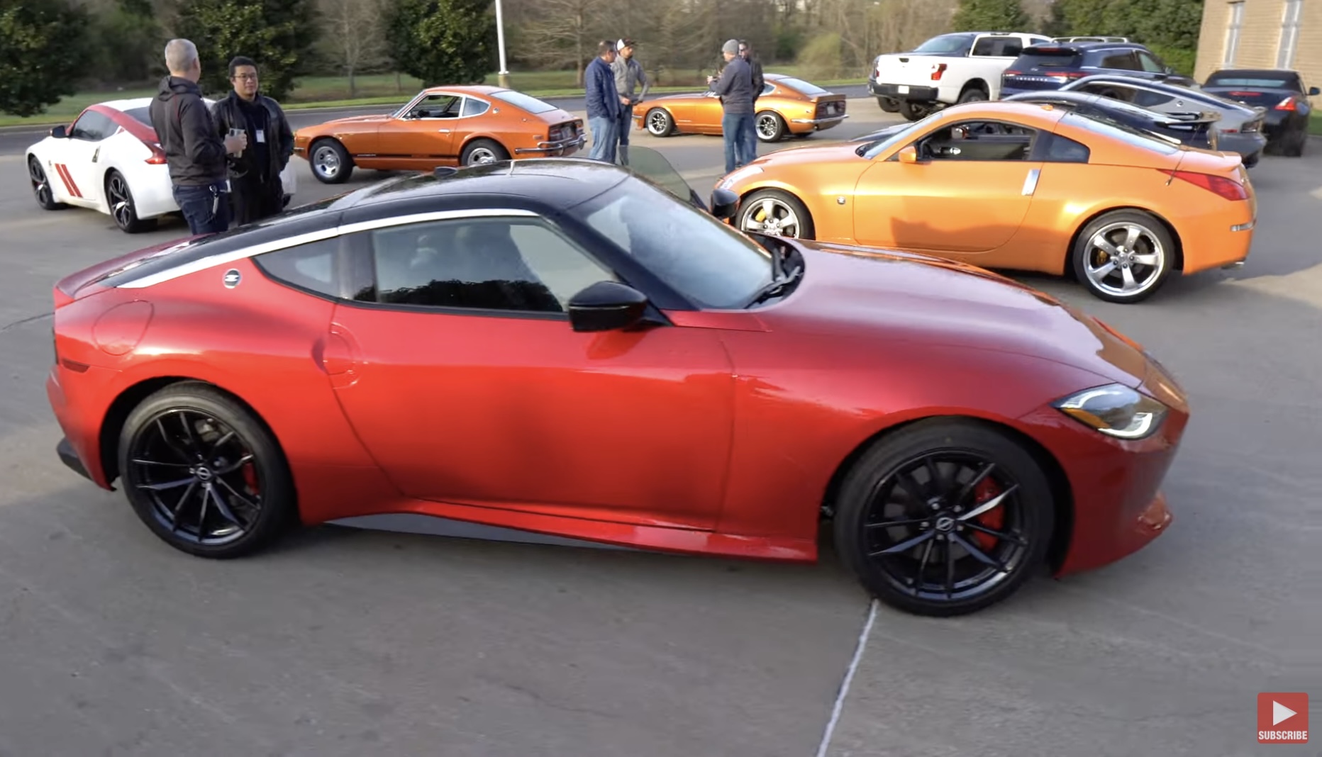 2022 nissan z red