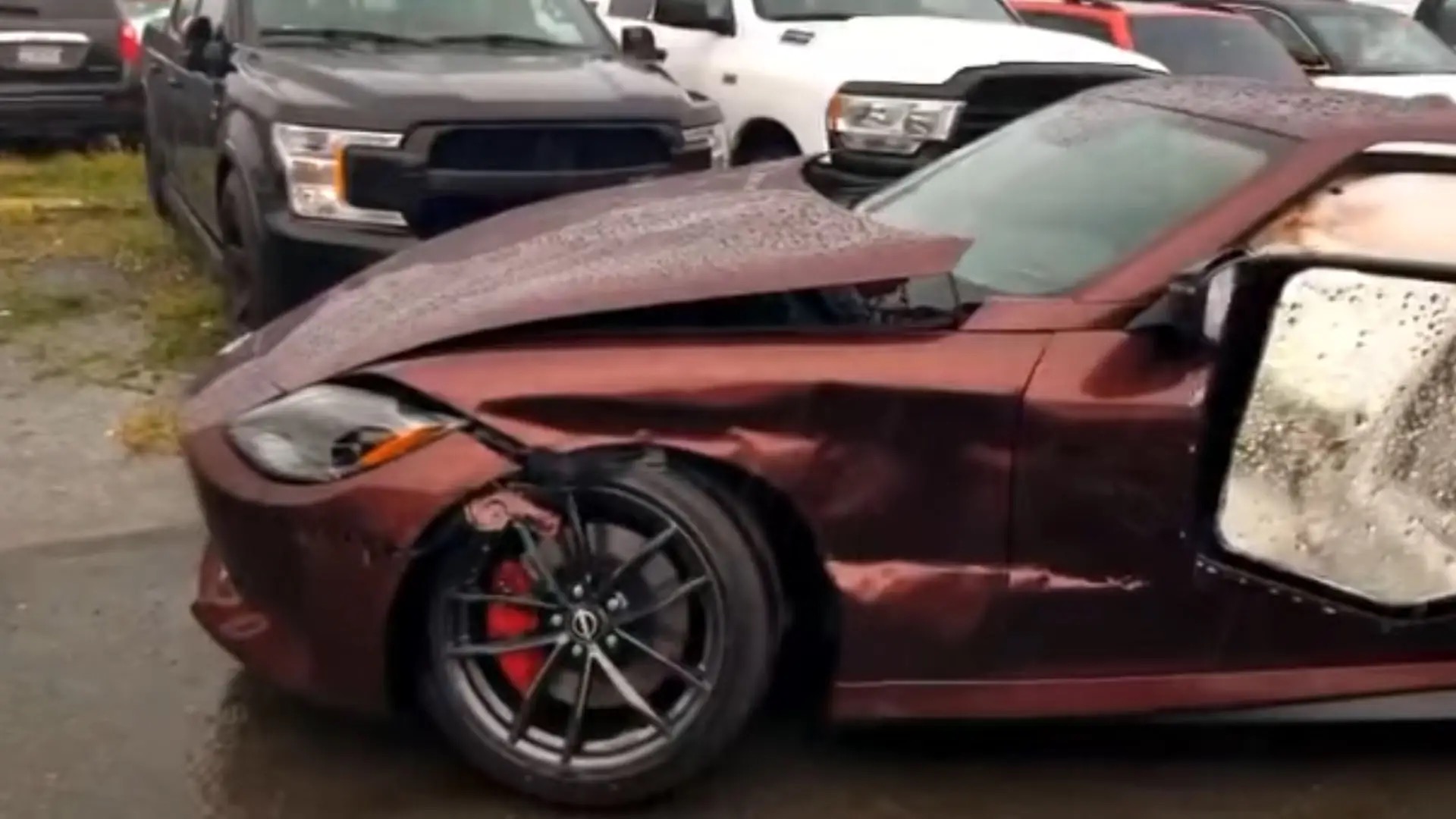 New Nissan Z wrecked by dealership employee before delivery | 2023